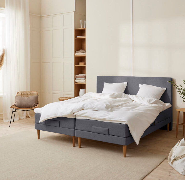 Monark - Trykaflastende | Elevation (Antracit) 180x200 cm.