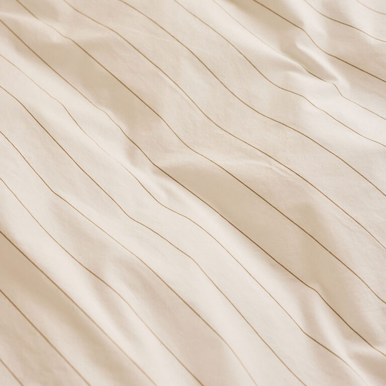 Nordisk tekstil BRISTOL Økologisk sengesæt - 200x220 cm - Hvid