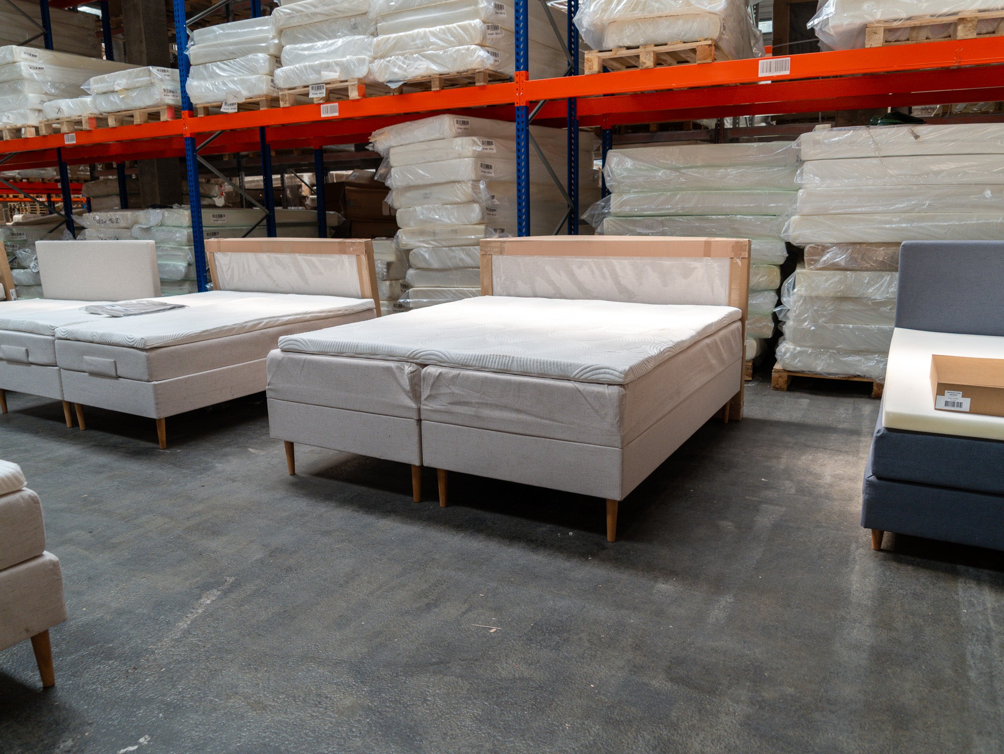 Retur - Majestæt Opbevaringsboks | Opbevaringsboks (Sand) 180x200